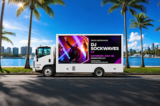 create ads for led displays, digital billboards, and screens
