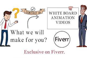 do engaging custom whiteboard animations explainer doodle videos