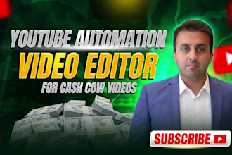 be your youtube automation video editing expert