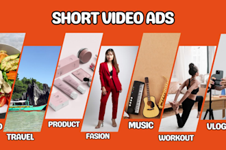 create business promotional short video ads for marketing
