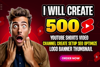 create 500 youtube shorts video cash cow instagram reels editing