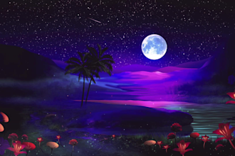make meditation and relaxing music video loop