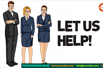 create accounting or bookkeeping service promo video