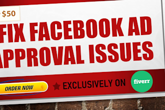fix facebook ad approval issues