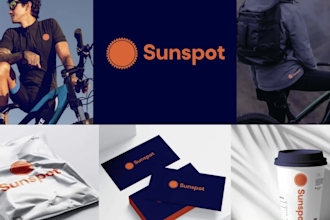 create a modern minimalist business logo design for your brand
