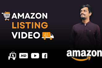 create amazon listing videos and social media ads
