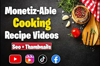 create tasty food cooking video recipe for youtube