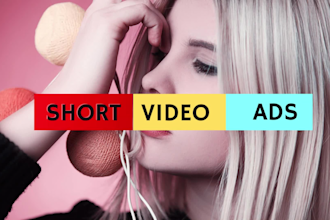 create business promotional video ad or short video ads