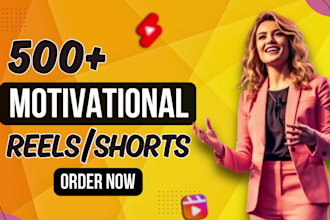 create HD trending motivational reels yt shorts and tiktok