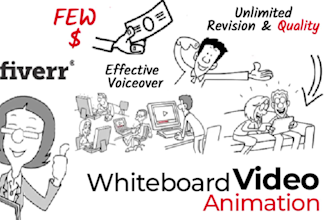 create an engaging whiteboard animation explainer video for you