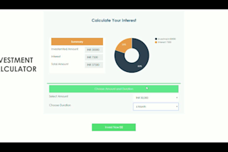 create web form with calculations email and pdf export
