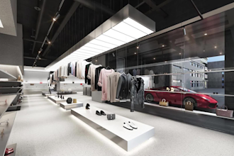 interior design and render your restaurant, store, commercial space