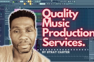 produce a custom rap hip hop or lofi type beat
