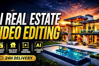 edit ai real estate reels, walkthroughs and property videos