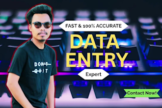 provide web scraper, data entry, data mining and google map scraping services