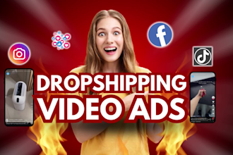 create viral dropshipping amazon product video ad for tiktok and instagram
