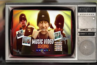 edit rap music video with vfx