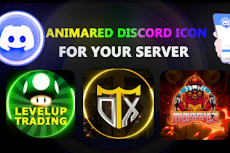 animate your discord avatar,pfp, gif, twitter, logo, esports
