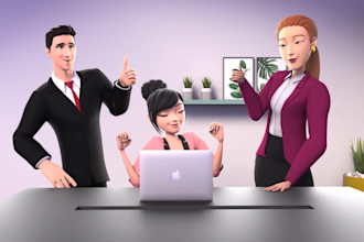 produce a high quality 3d animated explainer video