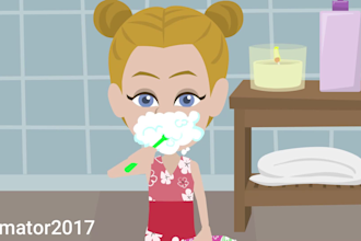 make an animated kids video for you