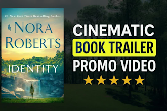 create an cinematic book trailer