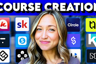 setup online course website, kajabi, thinkific, podia expert