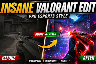 edit cinematic valorant highlight and montage