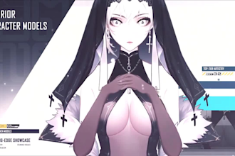 draw vtuber modeling,live2d model,vtuber rigging,facerig,fanart,vroid, giftuber