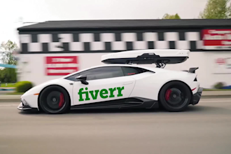 add your logo to a luxury car video