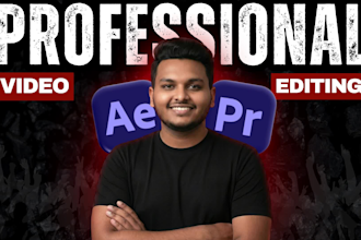 do professional video editing