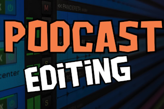 edit, mix and master your podcast audio