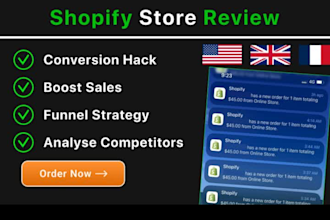 boost sales and cro with a professional shopify store audit