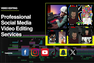 edit instagram reels, tiktok, youtube shorts with trendy captions and animation
