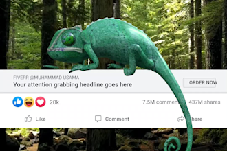 create engaging scroll stopper for instagram or video ads