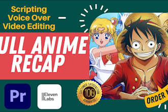 edit full anime recap video without copyright for youtube