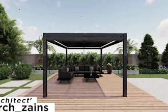 do backyard landscape design, garden, fireplace, pool, deck and patio design