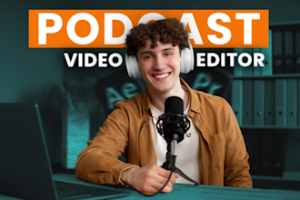 edit your video podcast and zoom interview vidoes
