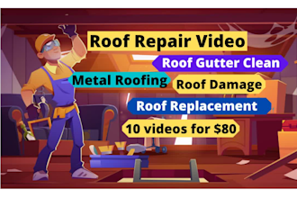 do roof repair service roof replacement video or roof damage video