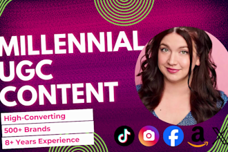 create authentic ugc video ads for tiktok, meta and amazon