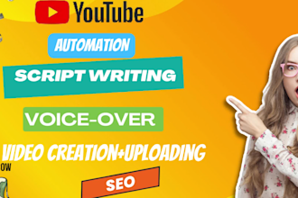 create faceless youtube video editor and automated top 10 faceless video editing