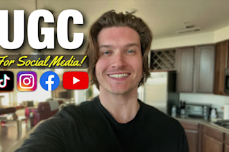 create a charming, fun, and engaging ugc ad for social media