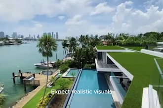 create luxury architectural renders with cinematic quality