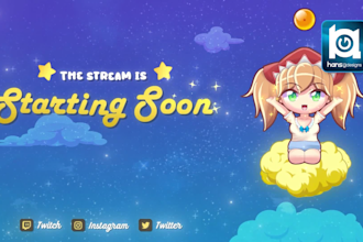 create animated scenes or screens for your twitch streams