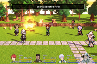 develop a 3d rpg video game like final fantasy, pokemon, or dragon quest