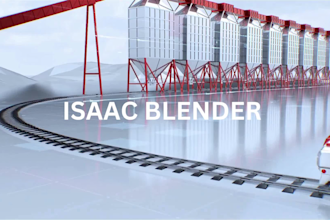 do 3d industrial animation 3d train infrastructure visualization animation