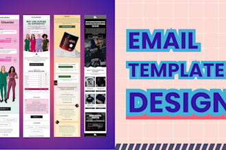 design high converting email template in 24 hrs