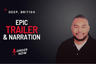 do a powerful voiceover promo