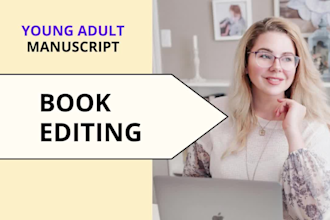 edit your young adult or fiction manuscript