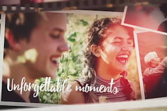 make a polished slideshow video with your photos and videos