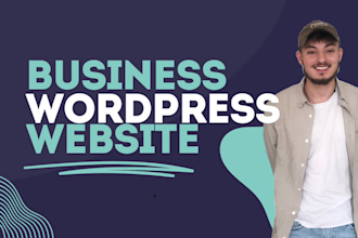 develop a wordpress website and provide designs in advance